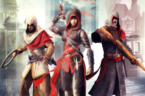 Fondo de pantalla Assassins Creed Chronicles India 480x320