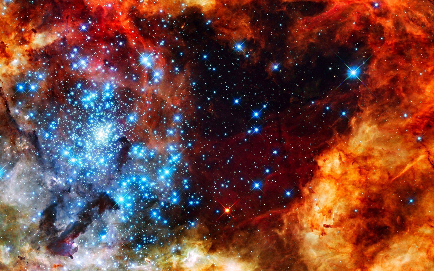 Starry Space wallpaper 1440x900
