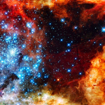 Das Starry Space Wallpaper 208x208