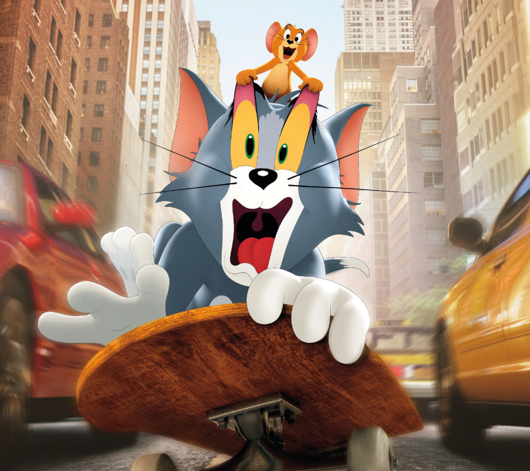 Das Tom and Jerry Movie Poster Wallpaper 1080x960
