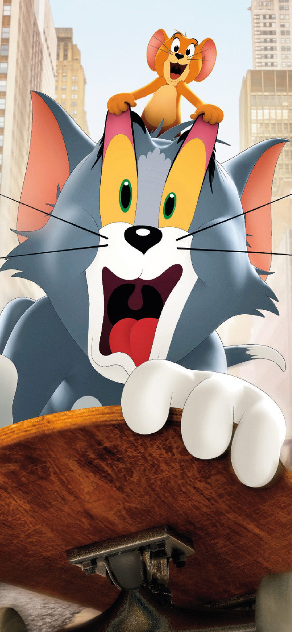 Tom and Jerry Movie Poster wallpaper 1170x2532