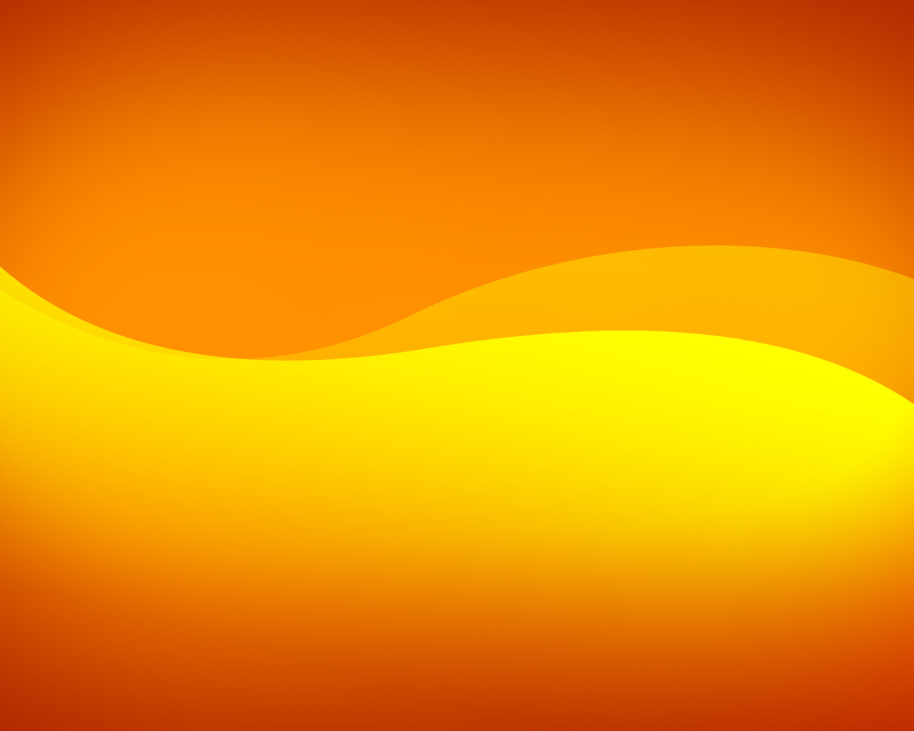 Orange Bending Lines screenshot #1 1280x1024