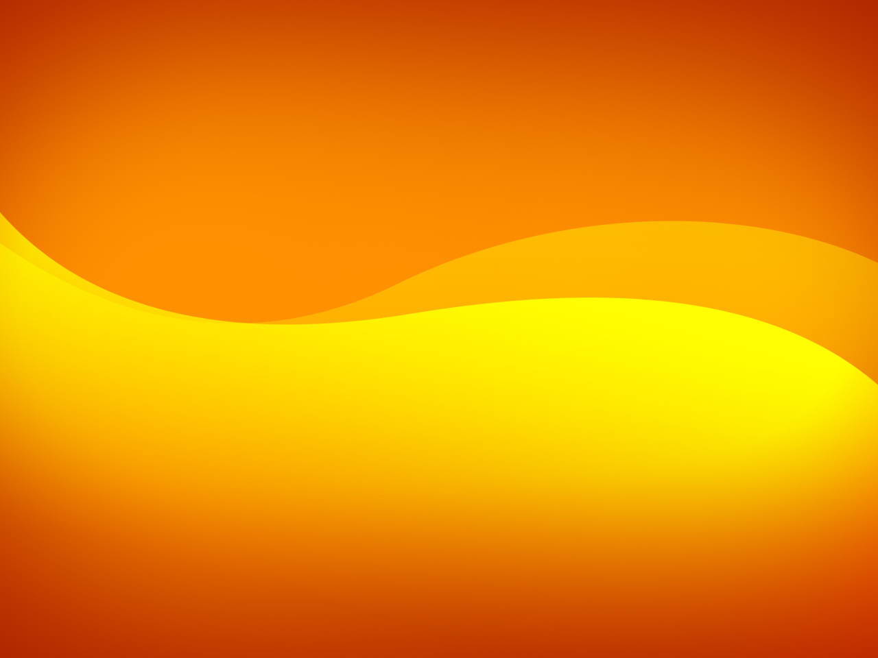 Fondo de pantalla Orange Bending Lines 1280x960