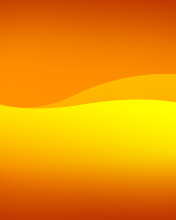Orange Bending Lines screenshot #1 176x220