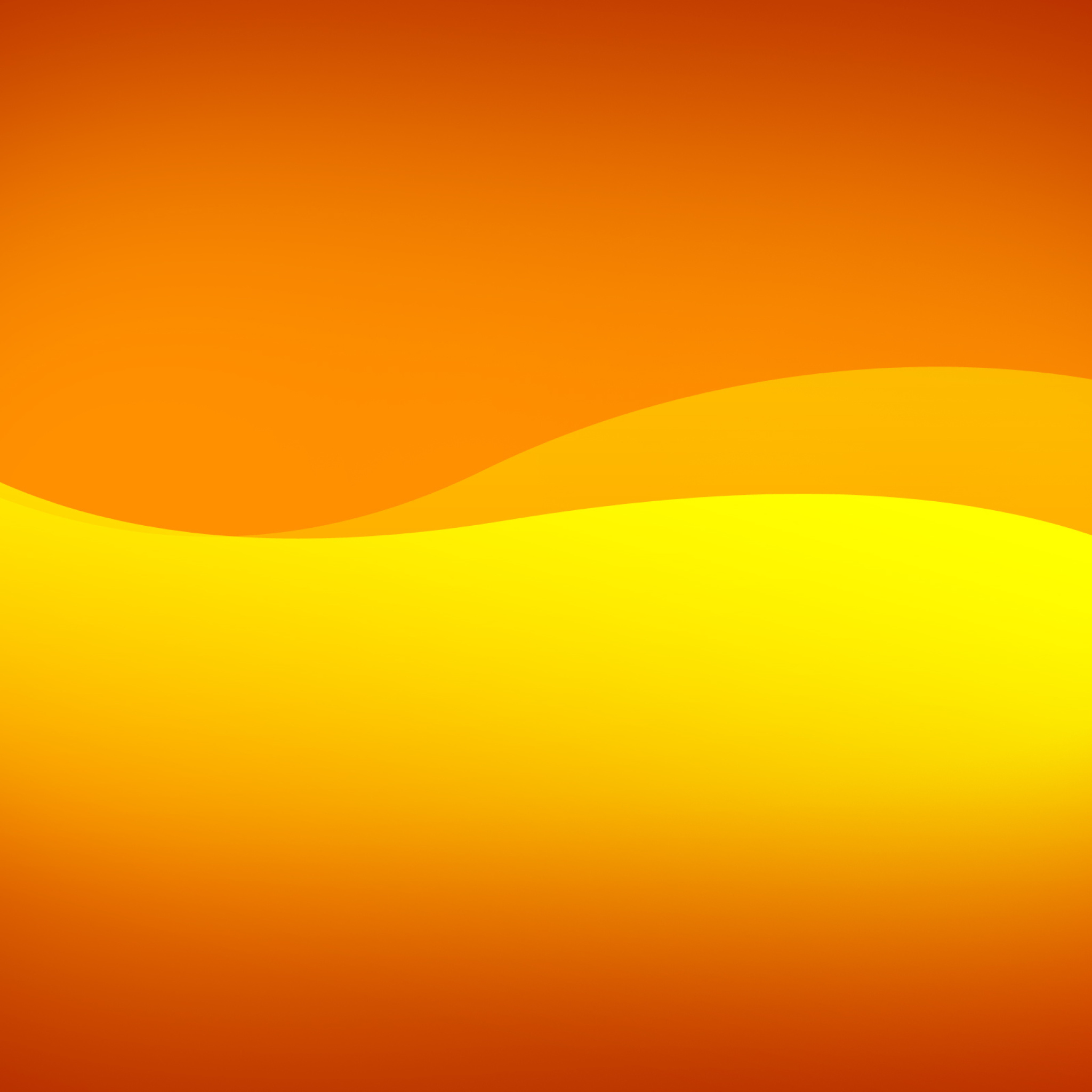 Das Orange Bending Lines Wallpaper 2048x2048