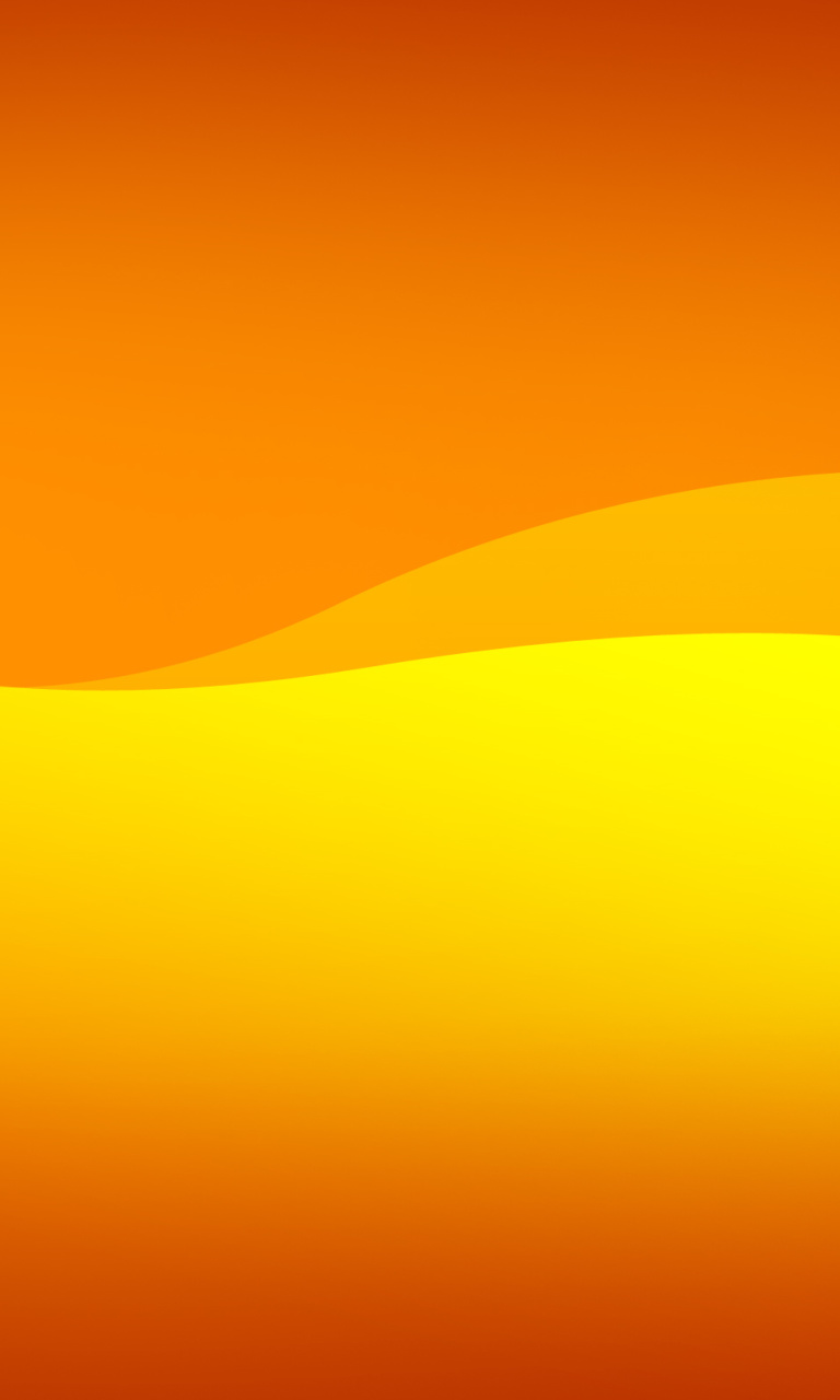 Das Orange Bending Lines Wallpaper 768x1280
