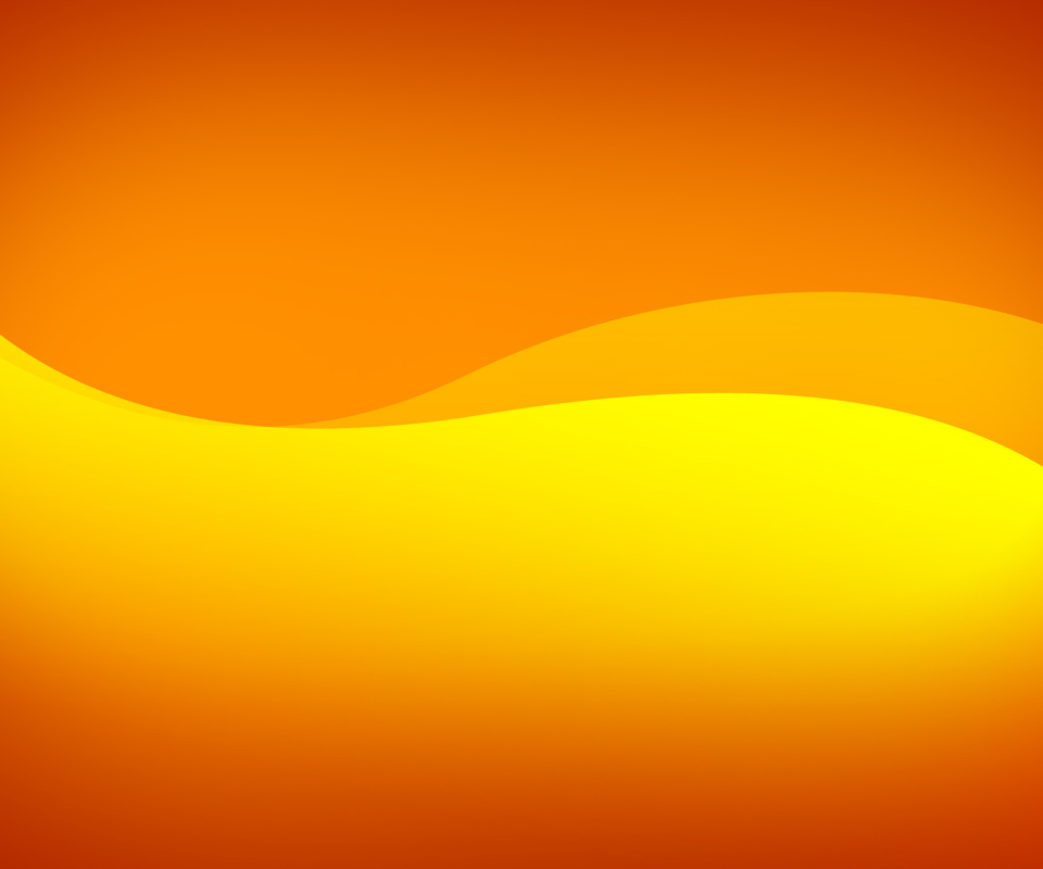 Das Orange Bending Lines Wallpaper 960x800