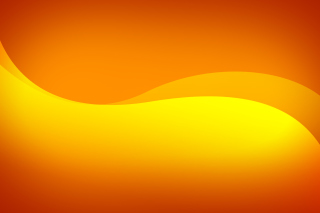 Orange Bending Lines Background for Android, iPhone and iPad