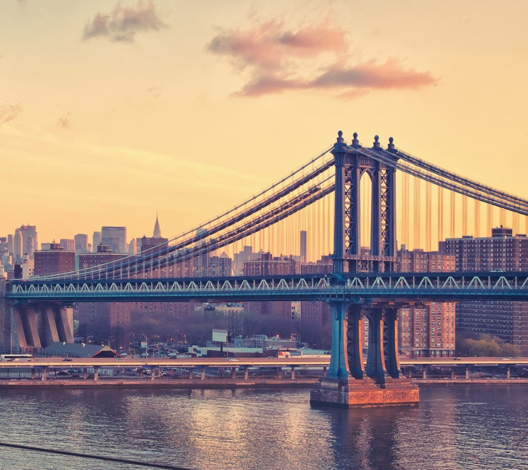 Bay Bridge New York wallpaper 1080x960