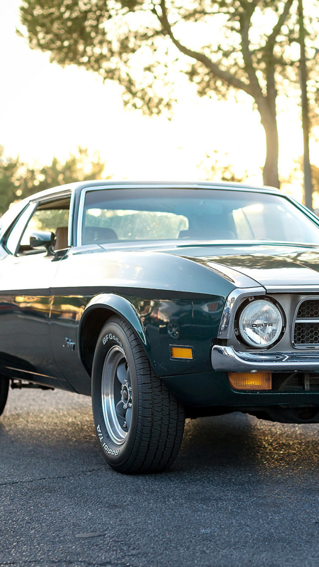 Fondo de pantalla Ford Mustang 1959 640x1136