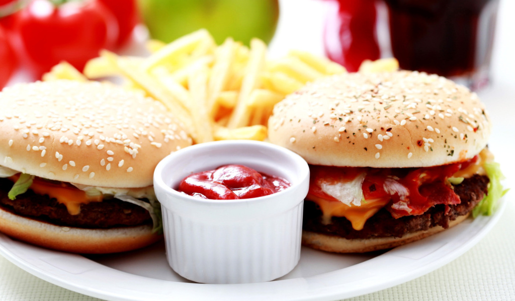 Screenshot №1 pro téma Burgers with Barbecue sauce 1024x600