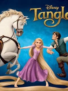 Tangled Film wallpaper 240x320