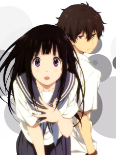 Hyouka Novel wallpaper 240x320