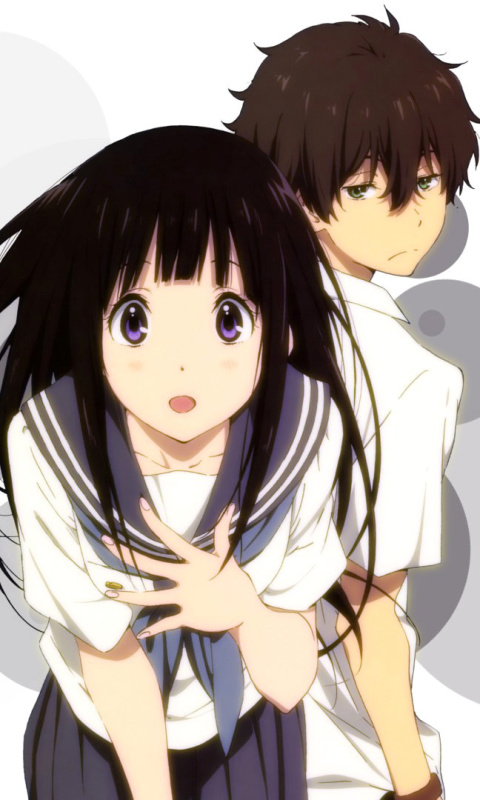 Screenshot №1 pro téma Hyouka Novel 480x800