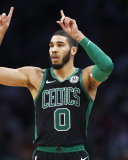 Jayson Tatum in Boston Celtics wallpaper 128x160