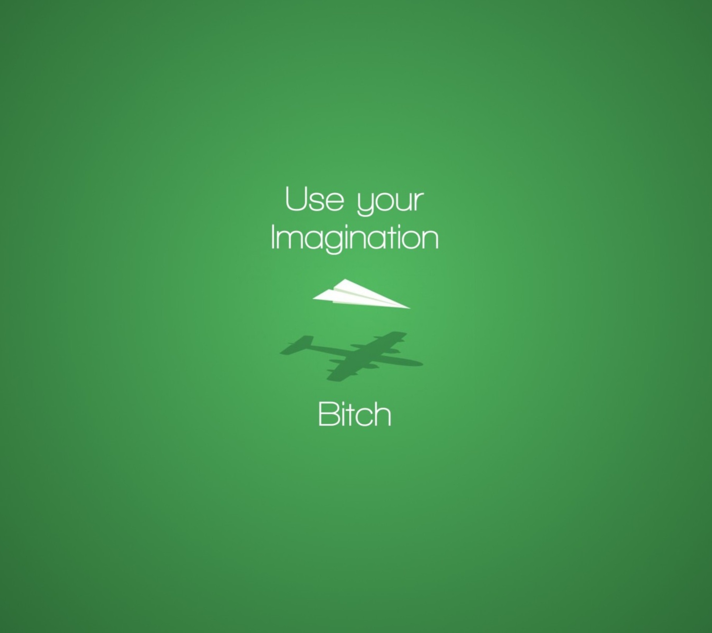 Use Your Imagination wallpaper 1440x1280
