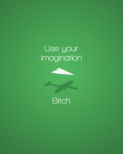 Use Your Imagination wallpaper 176x220