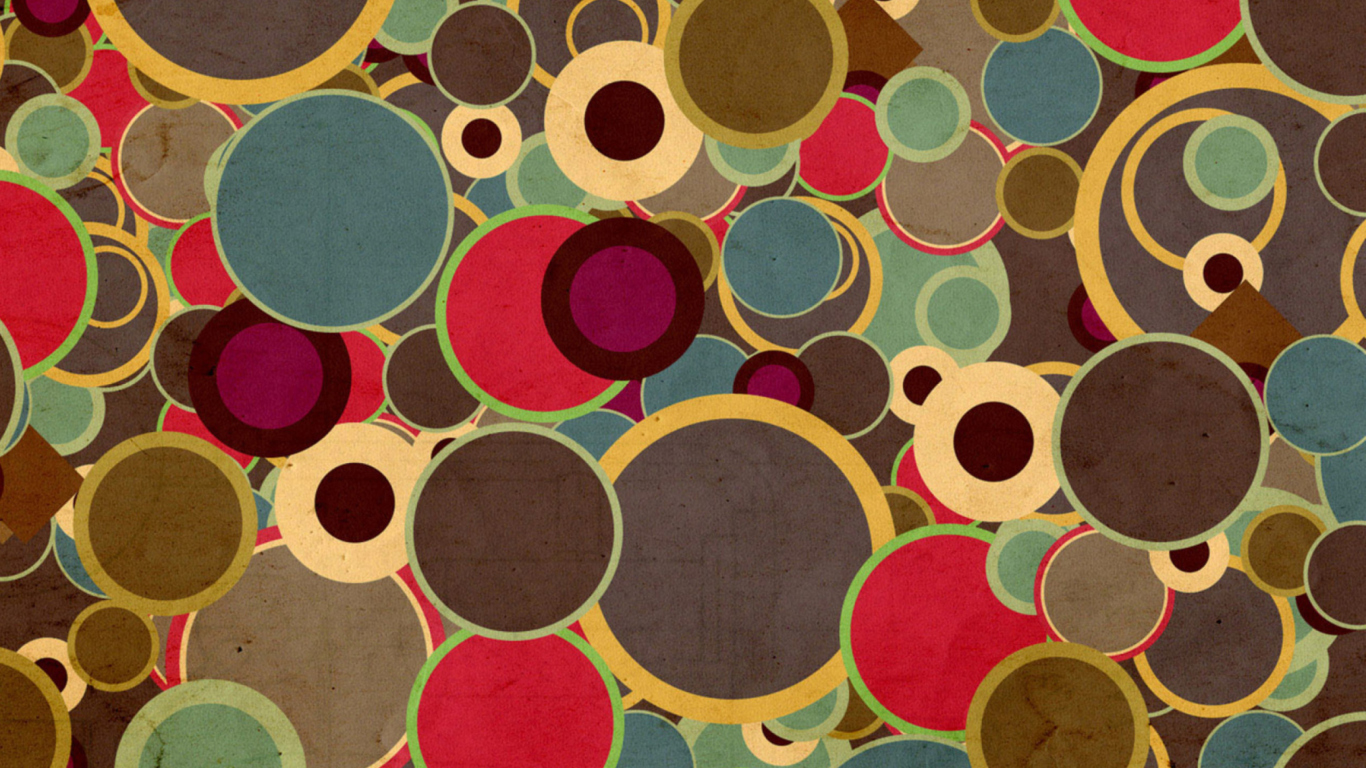 Abstract Vintage wallpaper 1366x768