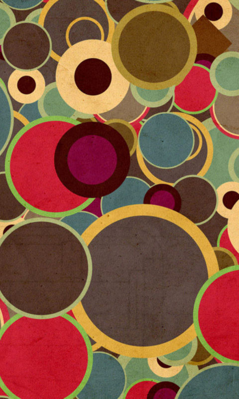 Abstract Vintage wallpaper 480x800