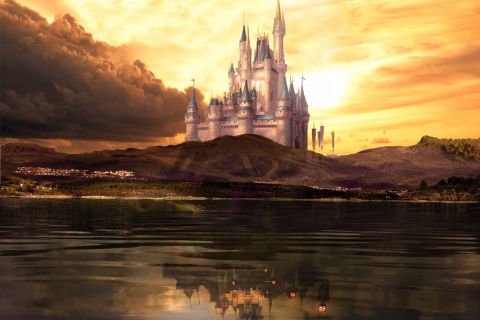 Das Castle Nature Wallpaper 480x320