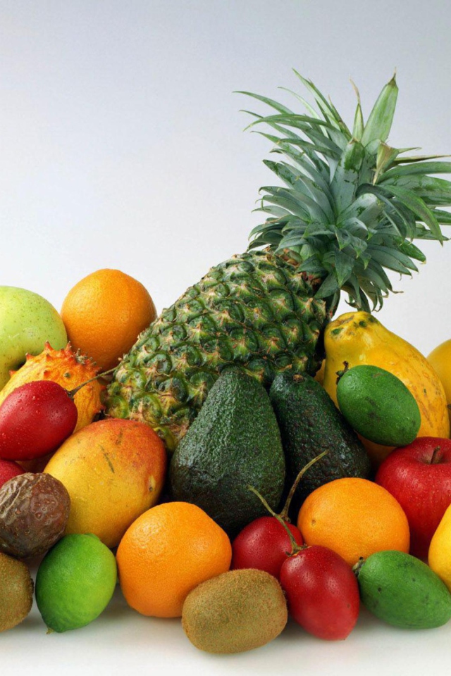 Fondo de pantalla Tropic Fruit 640x960