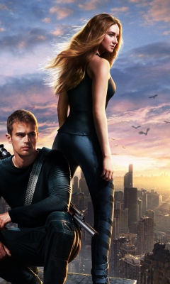 Sfondi Divergent 2014 Movie 240x400