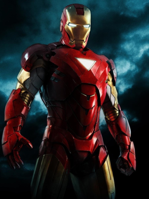 Das Iron Man Wallpaper 480x640