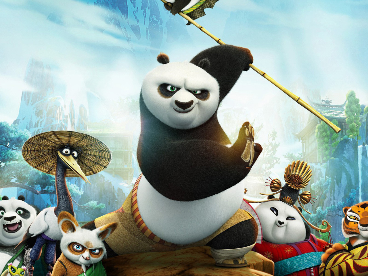 Screenshot №1 pro téma Kung Fu Panda 3 1280x960