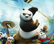 Screenshot №1 pro téma Kung Fu Panda 3 176x144