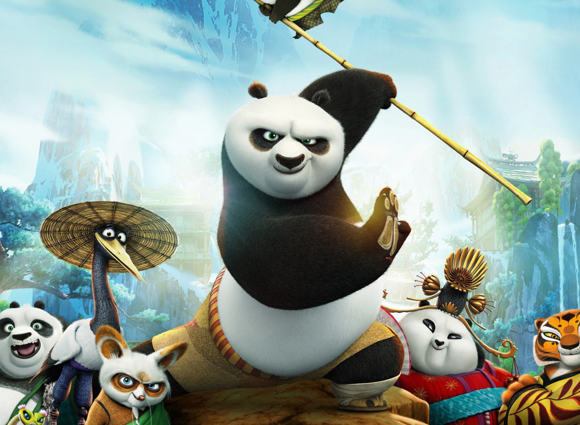 Fondo de pantalla Kung Fu Panda 3 1920x1408