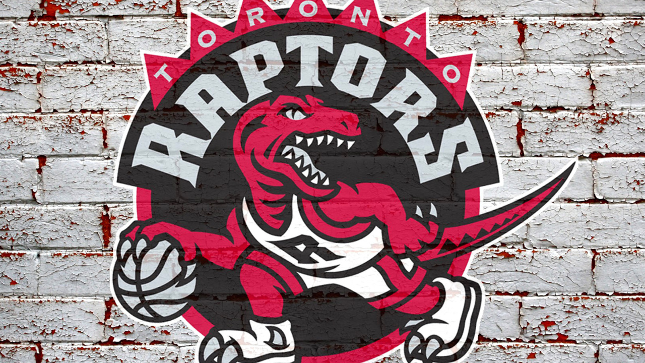 Fondo de pantalla Toronto Raptors Logo 1280x720
