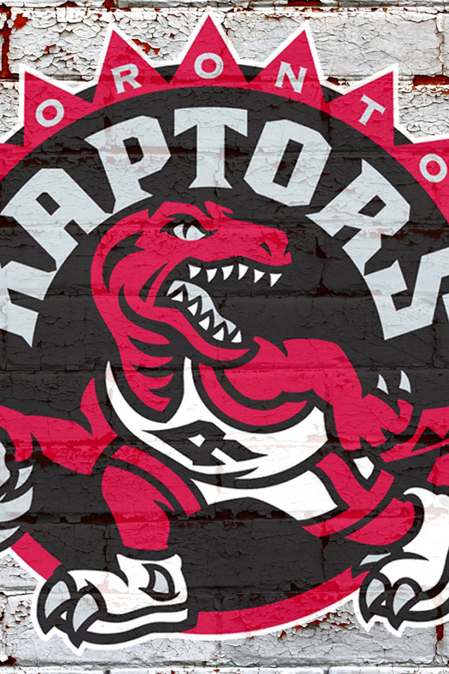 Toronto Raptors Logo wallpaper 640x960