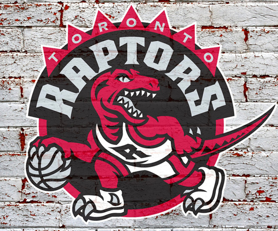 Das Toronto Raptors Logo Wallpaper 960x800