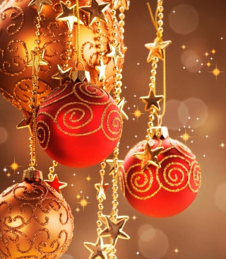 Free Christmas Decorations Picture for 240x320