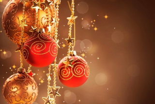 Christmas Decorations Background for Android, iPhone and iPad