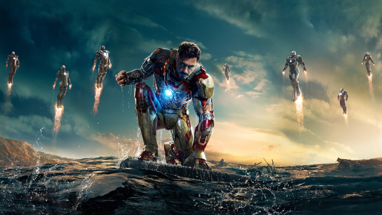 Das Robert Downey Jr. As Iron Man Wallpaper 1280x720