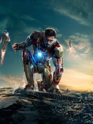 Das Robert Downey Jr. As Iron Man Wallpaper 132x176