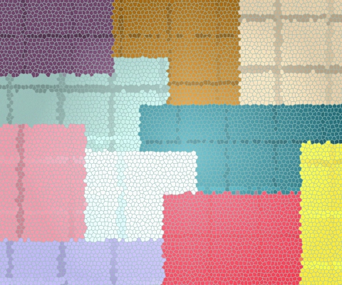 Colorful Squares wallpaper 480x400