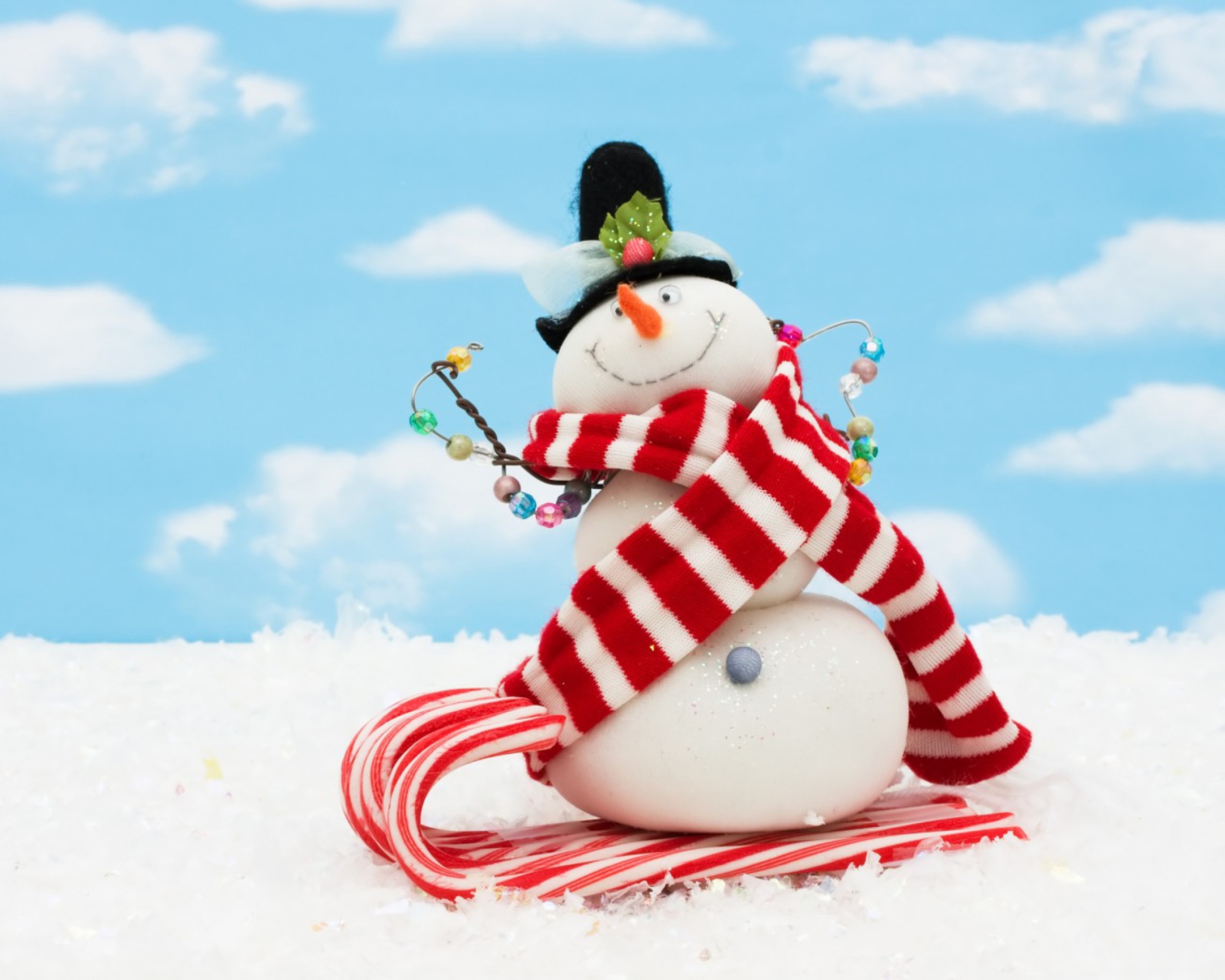 Cool Snowman wallpaper 1600x1280