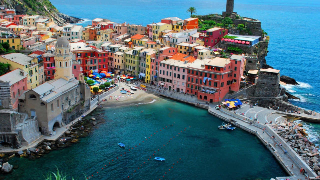 Comune Riomaggiore wallpaper 1280x720