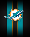 Fondo de pantalla Miami Dolphins 128x160