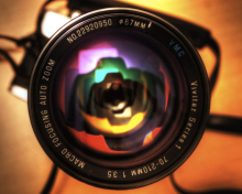 Das Camera Lens Wallpaper 220x176
