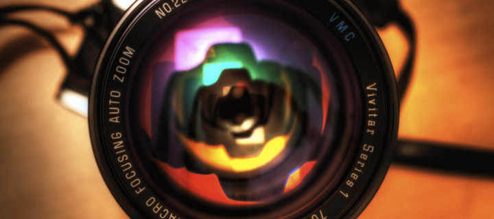 Das Camera Lens Wallpaper 720x320