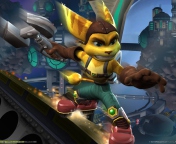 Das Ratchet and Clank Wallpaper 176x144