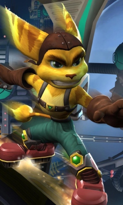 Ratchet and Clank wallpaper 240x400