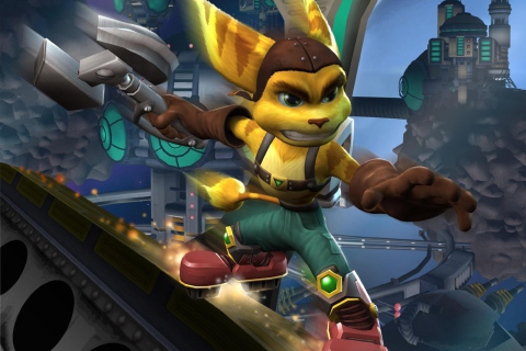 Ratchet and Clank wallpaper 480x320