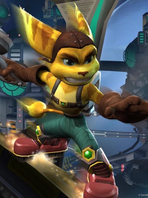 Ratchet and Clank wallpaper 480x640