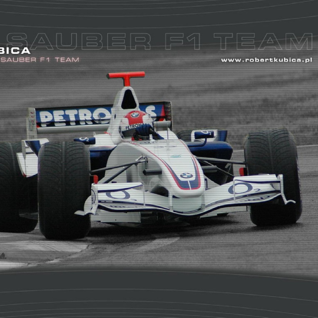 Fondo de pantalla Robert Kubica - Formula1 1024x1024