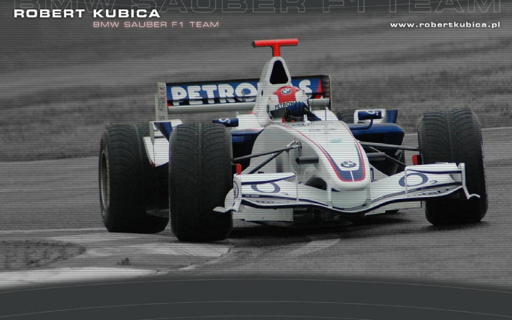 Fondo de pantalla Robert Kubica - Formula1 1680x1050