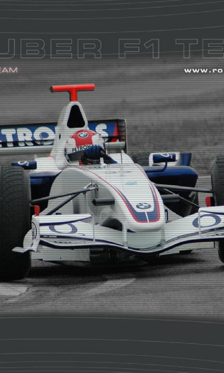 Fondo de pantalla Robert Kubica - Formula1 768x1280